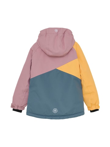 Color Kids Ski-/snowboardjas lichtroze/blauw