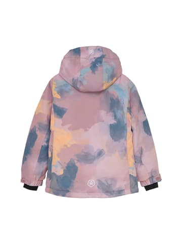 Color Kids Ski-/ Snowboardjacke in Rosa/ Blau