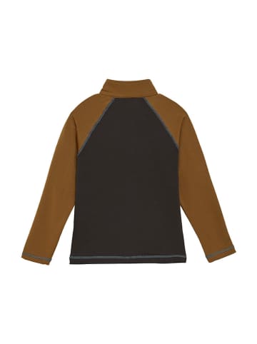 Color Kids Funktionsshirt in Grau/ Hellbraun