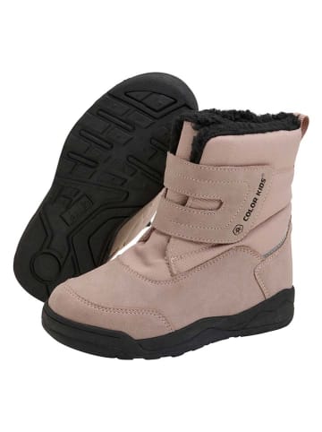 Color Kids Winterboots in Hellbraun