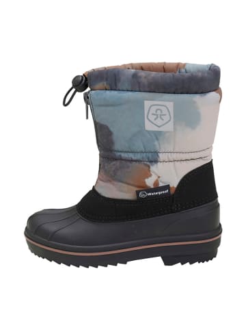 Color Kids Winterboots in Blau/ Grau