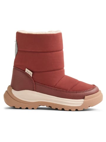 Wheat Winterboots rood