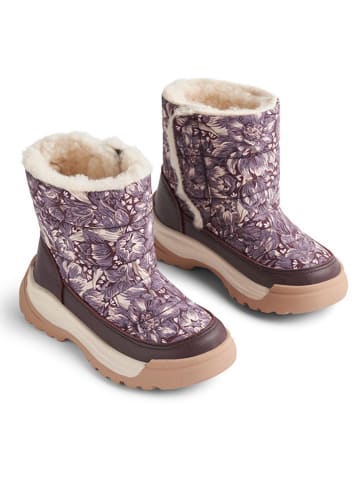 Wheat Winterboots paars