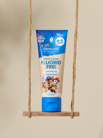 happybrush 3er-Set: Zahnpasta "Dentural First Teeth" - 3 x 75 ml