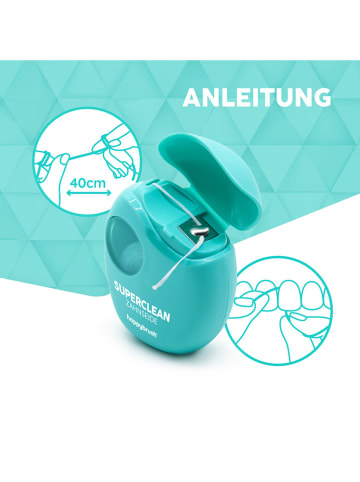 happybrush 3er-Set: Zahnseide "SuperClean"