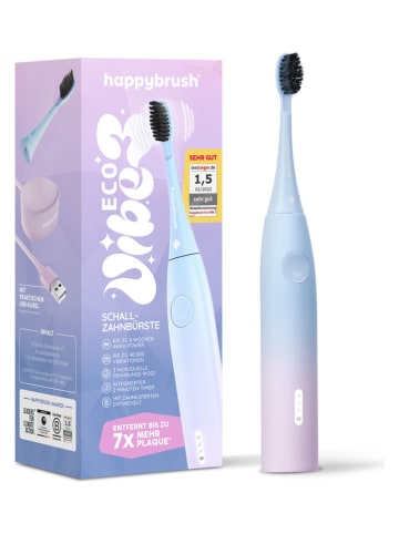 happybrush Elektryczna szczoteczka "Eco V3 Sunrise" w kolorze fioletowym