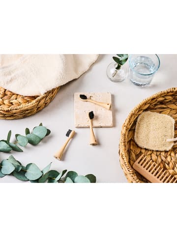 happybrush Końcówki (3 szt.) "Eco Vibe3 Bambus" do szczoteczki