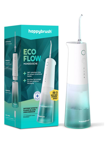 happybrush Irygator "ECO FLOW StarterKit" w kolorze białym