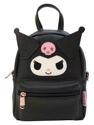 Sanrio Plecak "Kuromi" w kolorze czarnym - 17 x 22 cm