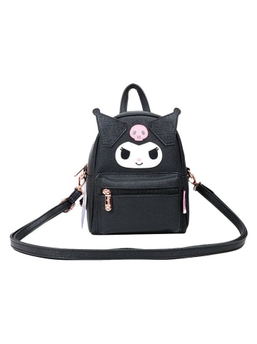 Sanrio Rucksack "Kuromi" in Schwarz - (B)17 x (H)22 cm