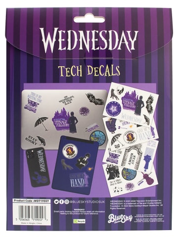 Wednesday Stickervellen "Wednesday" - 4 stuks