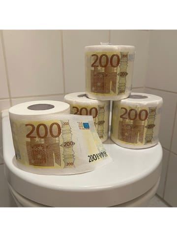 MAD MONKEY Toiletpapier "200 Euro" wit/bruin