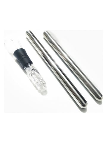 MAD MONKEY 2er-Set: Weinkühlersticks in Silber