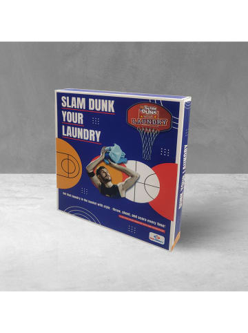 MAD MONKEY Wäsche-Abwurfkorb "Dunk Your Laundry" in Rot