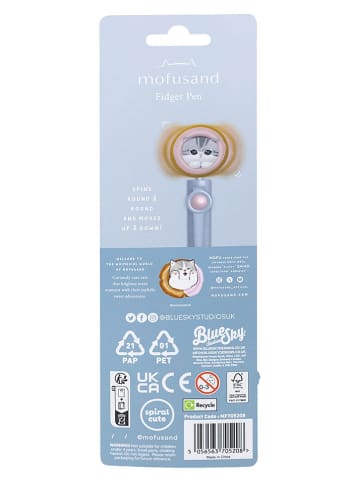 mofusand Balpen "Mofusand - Fidget Pen" lichtblauw