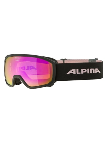 Alpina Ski-/ Snowboardbrille "Scarabeo JR" in Schwarz/ Rosa