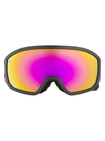 Alpina Ski-/ Snowboardbrille "Scarabeo JR" in Schwarz/ Pink/ Gelb