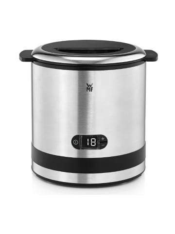 WMF Eismaschine "KüchenMinis" in Silber/ Schwarz