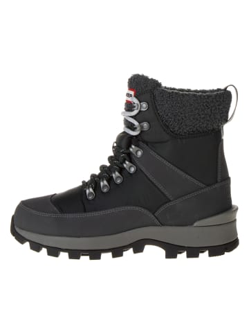 Hunter Boots in Grau/ Schwarz