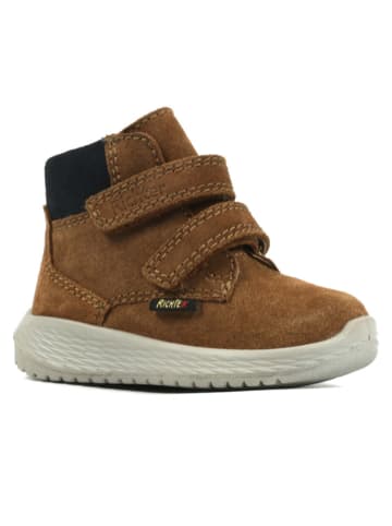 Richter Shoes Leren boots "Timmy" lichtbruin