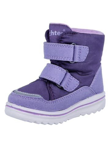 Richter Shoes Winterstiefel "Snow"  in Dunkelblau/ Lila