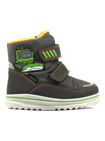 Richter Shoes Kozaki zimowe "Freestyle" w kolorze antracytowym