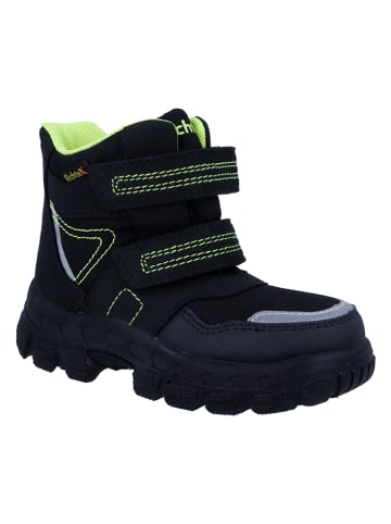 Richter Shoes Botki zimowe "Davos" w kolorze czarnym