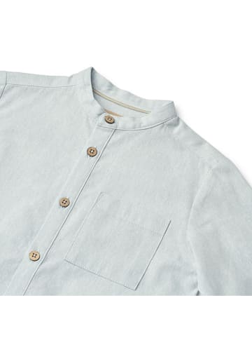 Wheat Blouse "Willum" lichtblauw