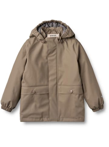 Wheat Thermo-Regenjacke "Aju" in Khaki