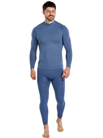 erima Legginsy funkcyjne w kolorze niebieskim