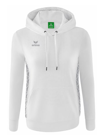erima Hoodie "Essential Team" in Weiß