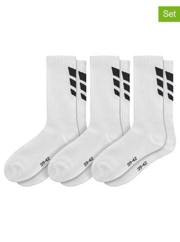 erima 3er-Set: Socken "Wings" in Weiß