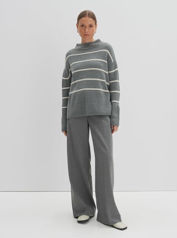 Someday Pullover "Tanalynn" in Grau/ Creme