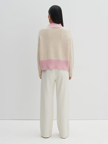 Someday Trui "Tomie" beige/lichtroze