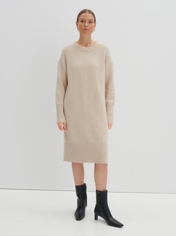 Someday Gebreide jurk zandkleurig