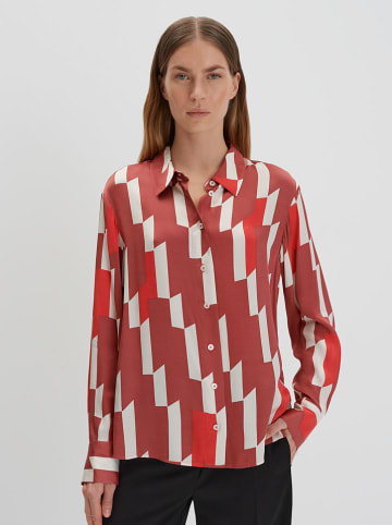 Someday Blouse "Zinnova" rood/wit