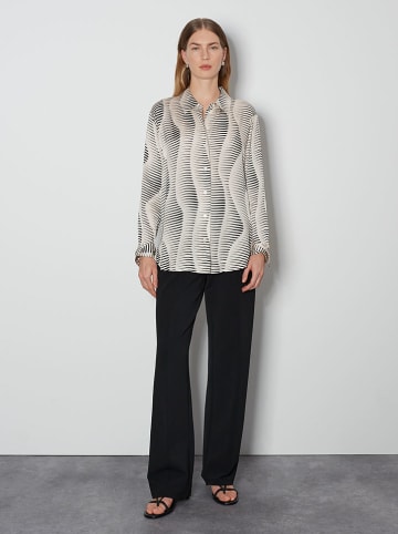 Someday Bluse "Zauryn" in Beige/ Grau