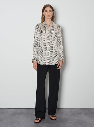 Someday Bluse in Sand/ Schwarz