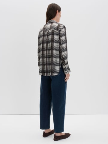 Someday Bluzka "Zebecca" w kolorze czarno-białym