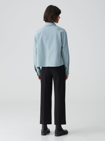 OPUS Blouse "Froni" lichtblauw