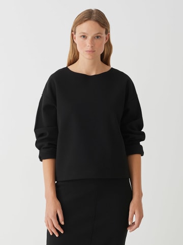 OPUS Sweatshirt "Gudila" in Schwarz