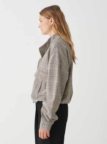 OPUS Übergangsjacke "Hemma" in Beige/ Bunt