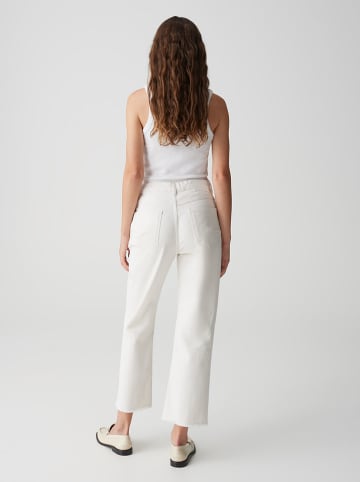 OPUS Dżinsy "Lani" - Regular fit - w kolorze białym