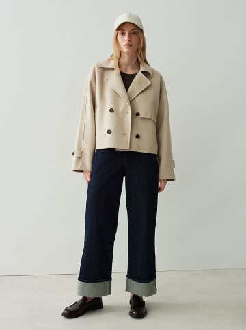 OPUS Übergangsjacke in Creme