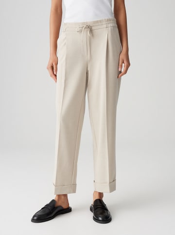 OPUS Spodnie "Melosa" w kolorze beżowym