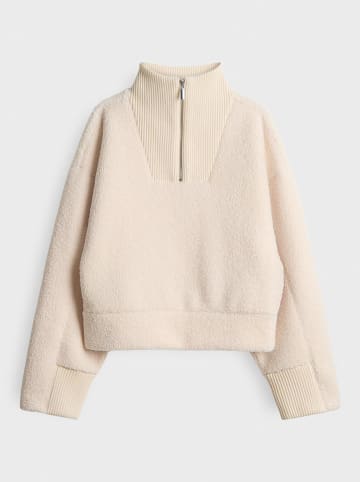 OPUS Fleecepullover "Gick" in Beige