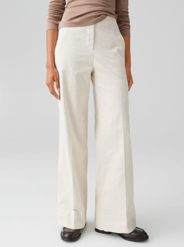 OPUS Corduroybroek "Mileni" wit