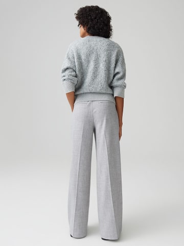 OPUS Spodnie w kolorze jasnoszarym