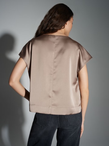 OPUS Blouse "Festiva" taupe