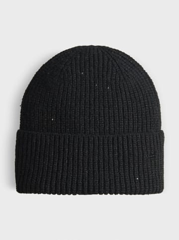OPUS Czapka beanie w kolorze czarnym